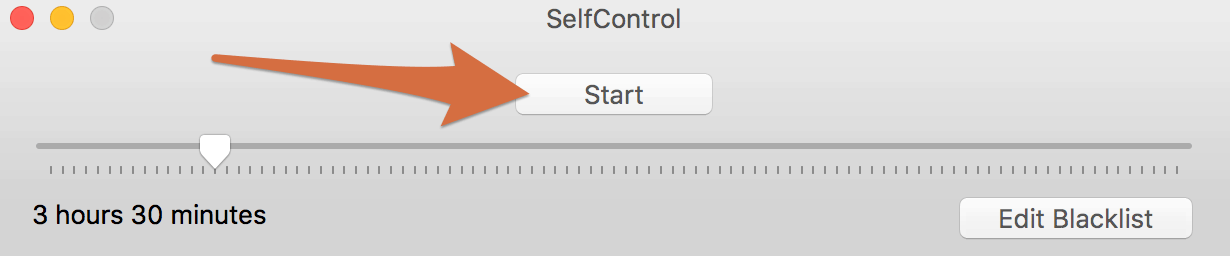 Self control app for mac